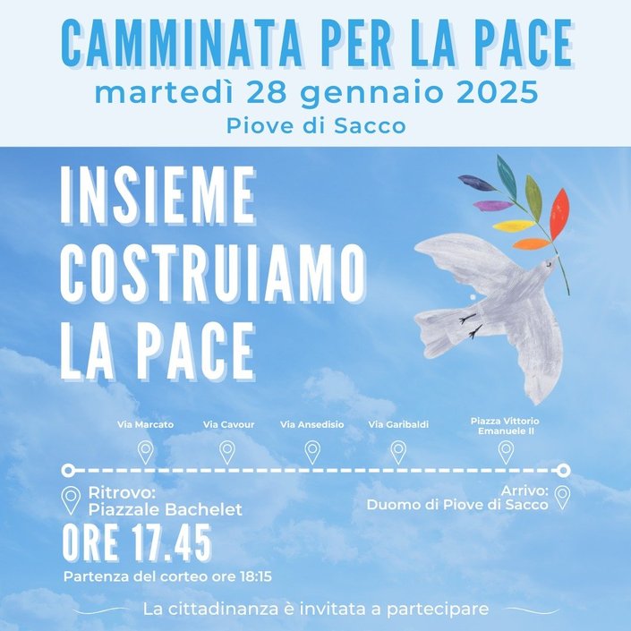 Camminata per la Pace 2025