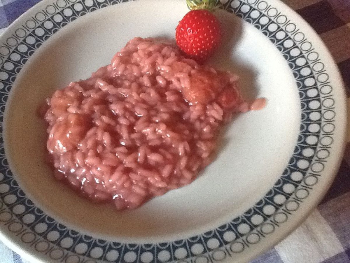 Risotto alle fragole