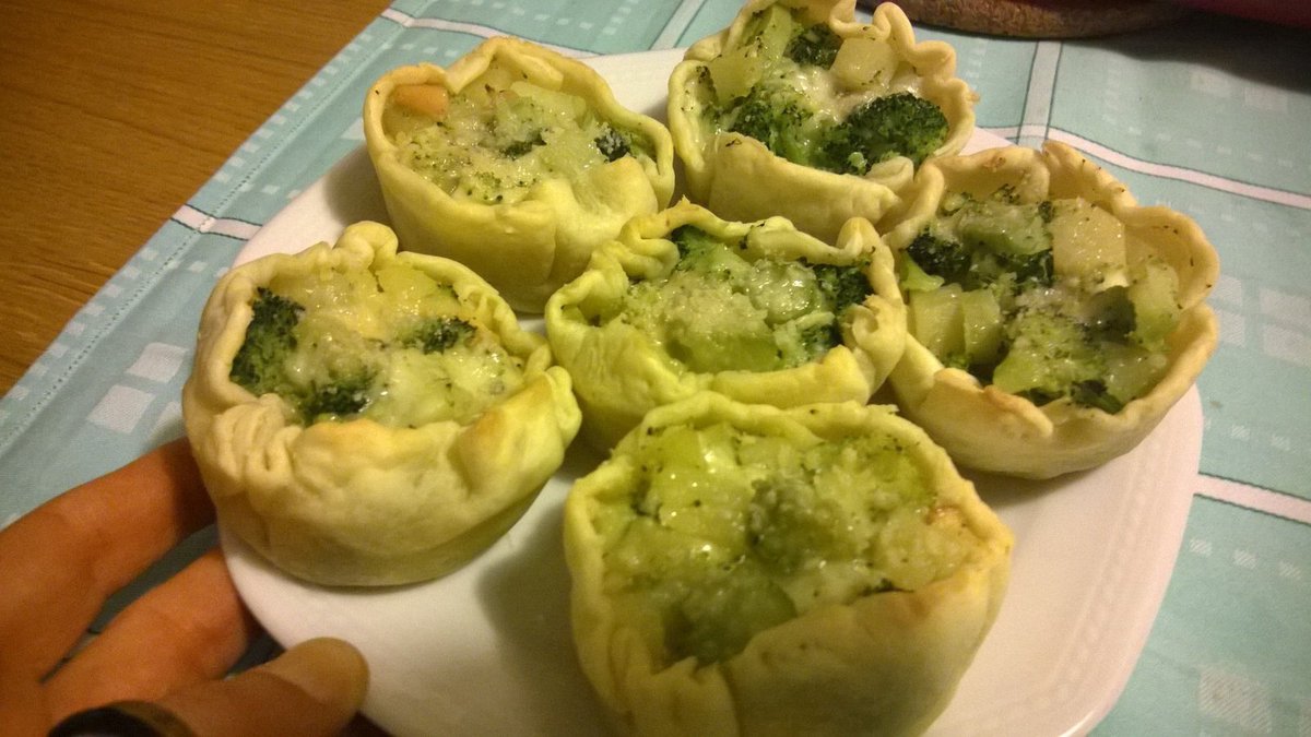 Tortini di broccolo calabrese