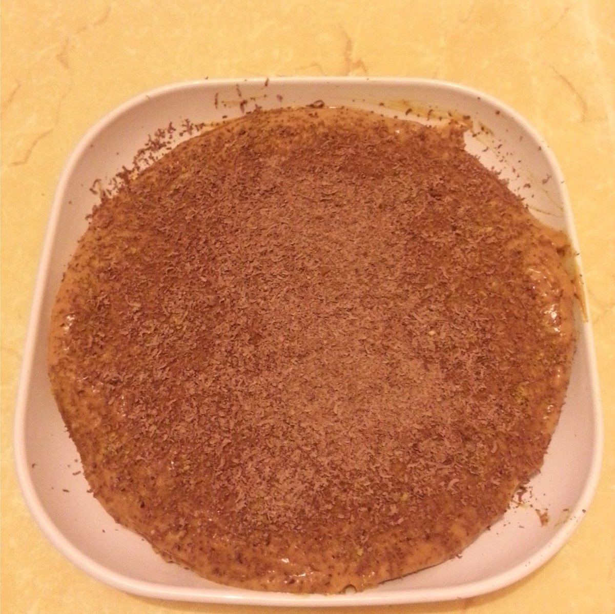 Torta con crema alla zucca